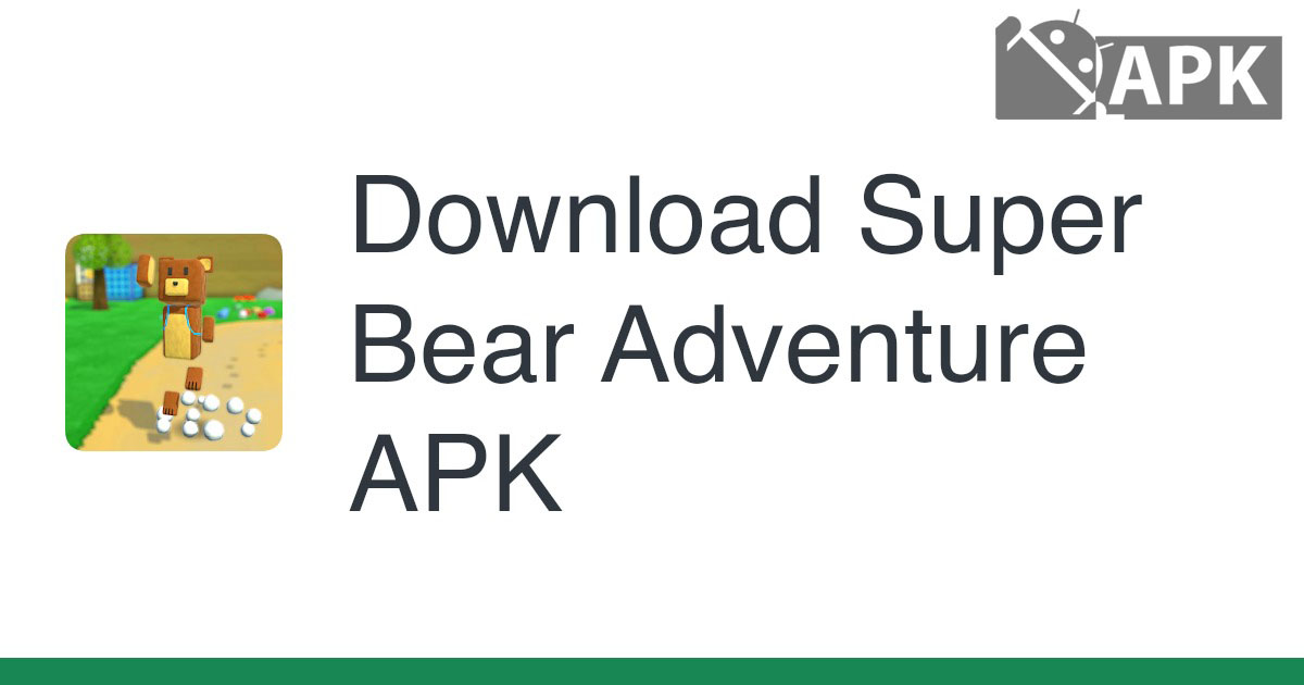 Super Bear Adventure APK (Android Game)