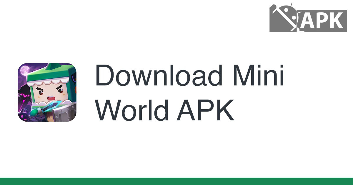 Mini World APK (Android Game)