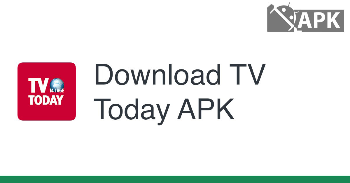 TV Today APK (Android App)