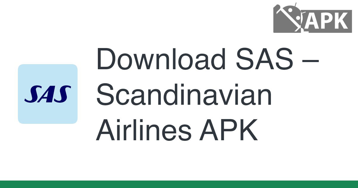 SAS – Scandinavian Airlines APK (Android App)