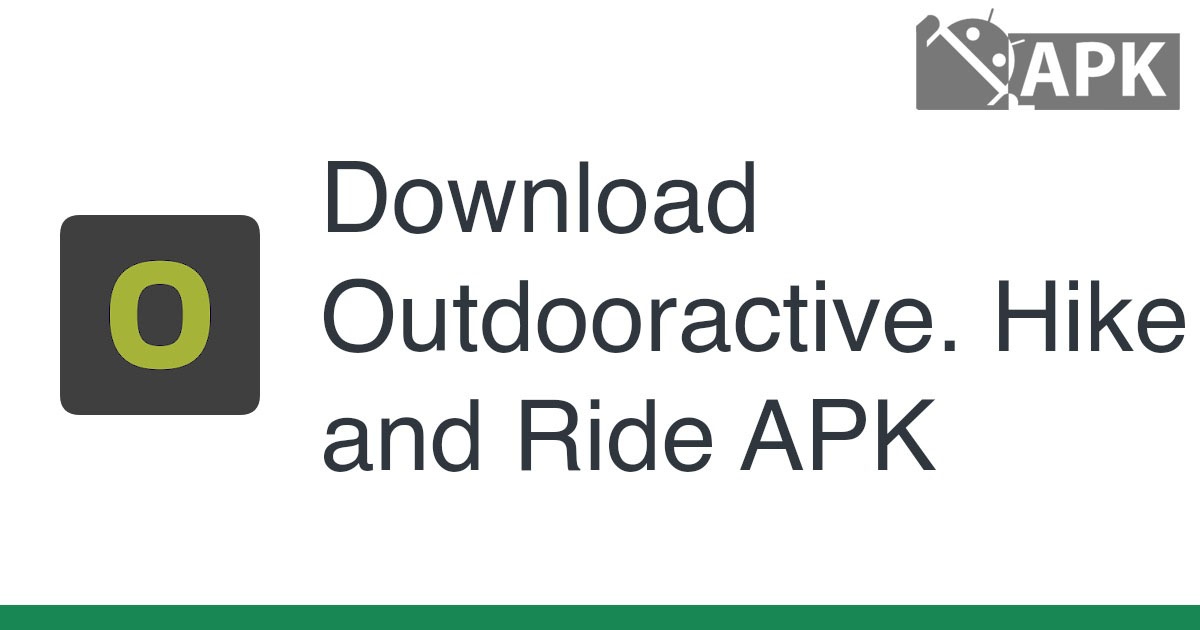 Outdooractive. Hike and Ride APK (Android App)